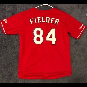 Texas Rangers Prince Fielder Jersey